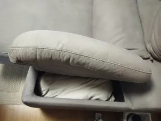 Sofá de 3 plazas gris