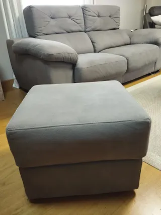 Sofá de 3 plazas gris