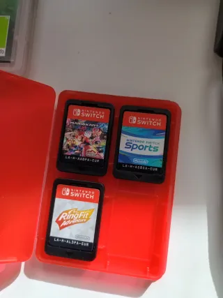 Nintendo Switch+  Accesorios+Cascos+Aro