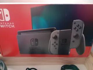 Nintendo Switch+  Accesorios+Cascos+Aro