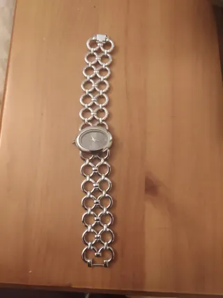 Reloj señora eslabones plateado