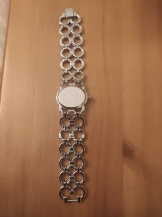 Reloj señora eslabones plateado