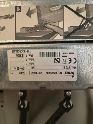 Vitrocerámica Teka 4 fuegos