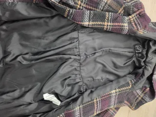 Chaqueta cuadros mujer talla M Zara