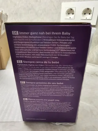 Vigilabebés Philips Avent con Monitor a estrenar