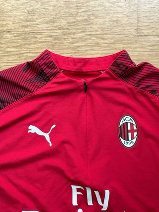 Felpa AC Milan Training 1/4 Zip Uomo