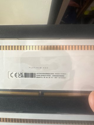 Memoria RAM DDR5 Corsair DOMINATOR 32GB (2x16GB)