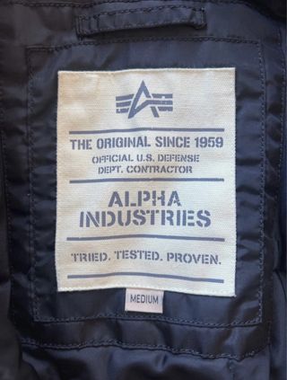 Chaqueta Bomber Alpha Industries Injector M