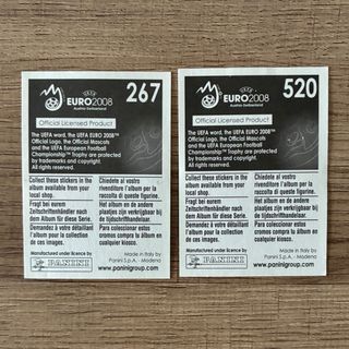 Figurine Calciatori Panini Euro 2008 Olanda