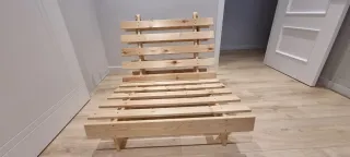 Sofá cama individual marca Karup, modelo Roots