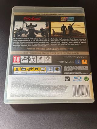 Grand Theft Auto Episodes from Liberty City PS3