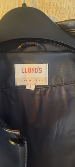Chaquetón de piel Lloyds Talla M-L.