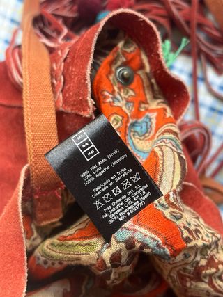 Bolso Misako flecos y abalorios