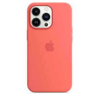 Custodia in silicone per iPhone 13 Pro Apple Rosso