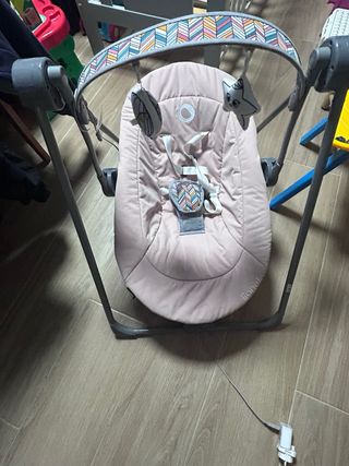 Cuna Petit Car y balancín eléctrico