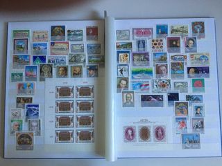 Clasificador con sellos nuevos de Austria.