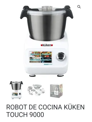 Robot Cocina KÜKEN TOUCH 9000 Nuevo