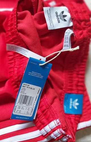 Pantalón Adidas SST Rojo Talla 4XL Nuevo
