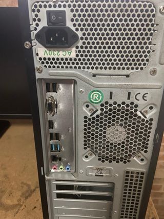Ordenador Completo Negro/Plateado