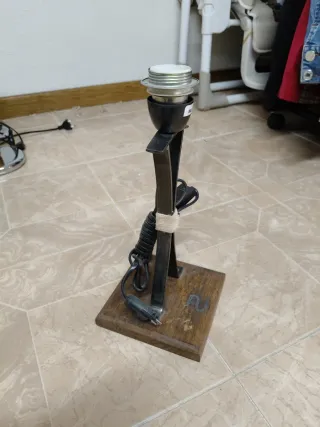 Lámpara Rústica Forja Estilo Argentino