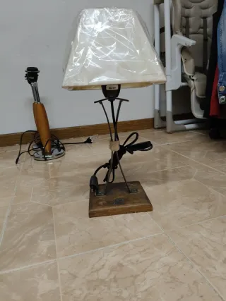 Lámpara Rústica Forja Estilo Argentino