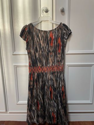 Vestido estampado Formula Joven Talla S