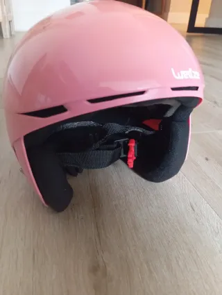 Casco de esquí infantil rosa Wed'ze
