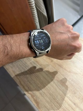 Correa original Garmin titanium 22 mm fenix 8