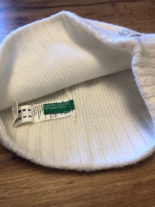Cappellino Benetton bianco