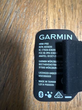 Garmin HRM-Pro Cinturón Cardio