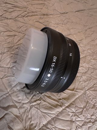 Venta conjunta camara Nikon Z50 y objetivo 16-50mm