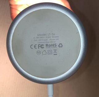 Lampada LED Hifree Touch RGB Grigio Bianco