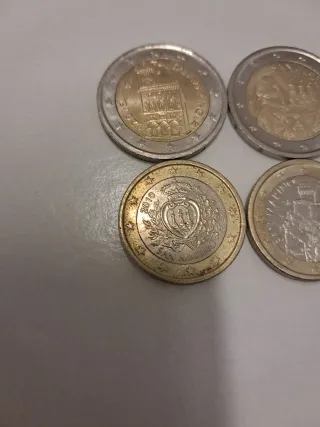 Set 4 Monete San Marino