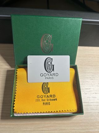 Portacarte Goyard Blu