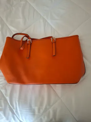 Borsa Coccinelle Pelle Arancione