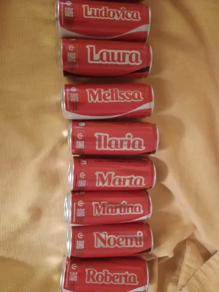 Lattine Coca Cola Vuote Personalizzate