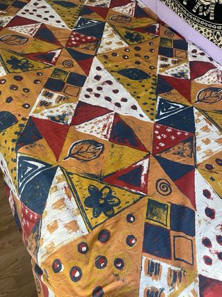 Funda nórdica / Cubre edredon reversible vintage