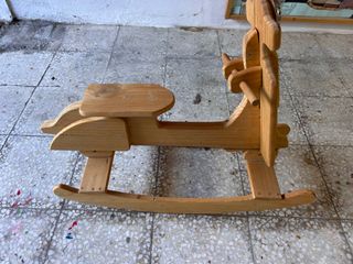 Balancín de madera para niños