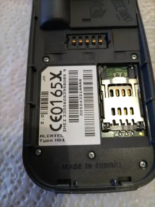 Móvil Alcatel One Touch Easy HD1 Gris