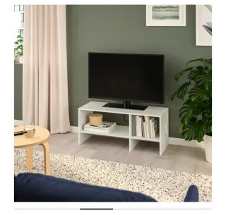 Mueble TV blanco Ikea de 90*35*40
