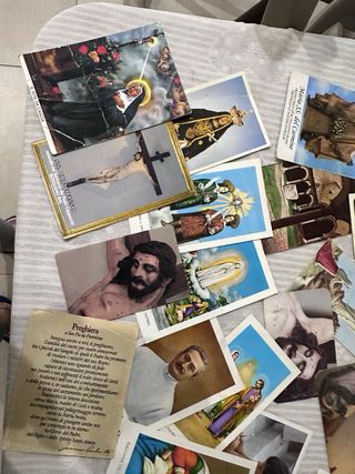 Set figure e santini religiosi