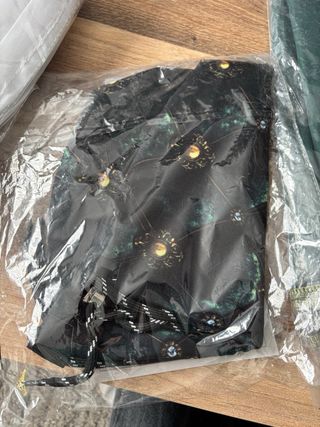 Disfraz Medieval Verde y Negro Talla Única