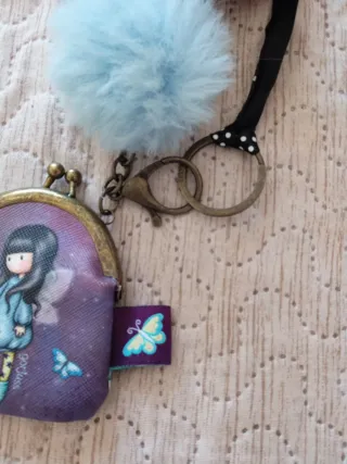 Monederos Kawaii Búho y Gorjuss mariposa