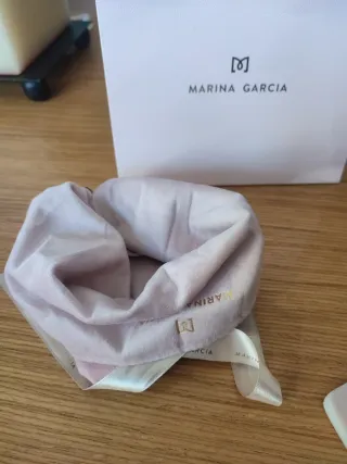 Pulsera Marina García Perlas y Cuentas Negras