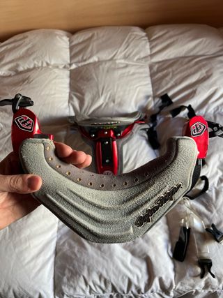 Leatt GPX X Troy Lee Designs LE Collarin Carbon