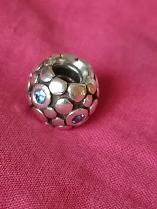 Charm Piedras Azules Pandora Original