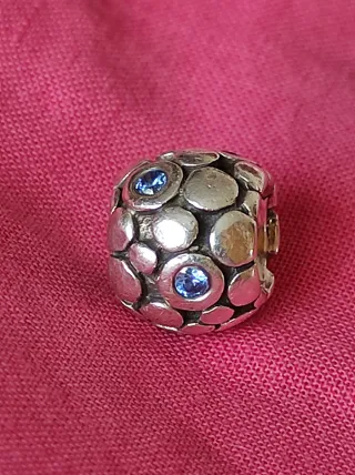Charm Piedras Azules Pandora Original