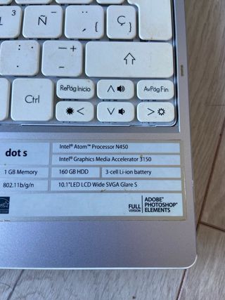 Packard Bell PAV10 Mini Portátil Blanco