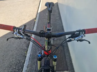 Bicicleta de Montaña Carbono Doble