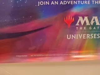 Poster promo Doctor Who Bbc Magic Mtg 45x61